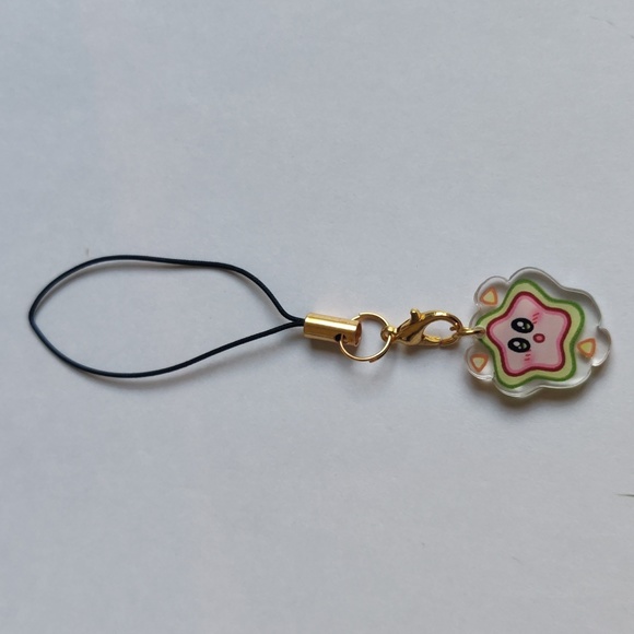 5 sets of cute Kirby phone charms - Picture 4 of 4